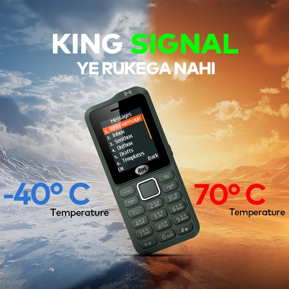 Itel Kingsignal Keypad Mobile Phone