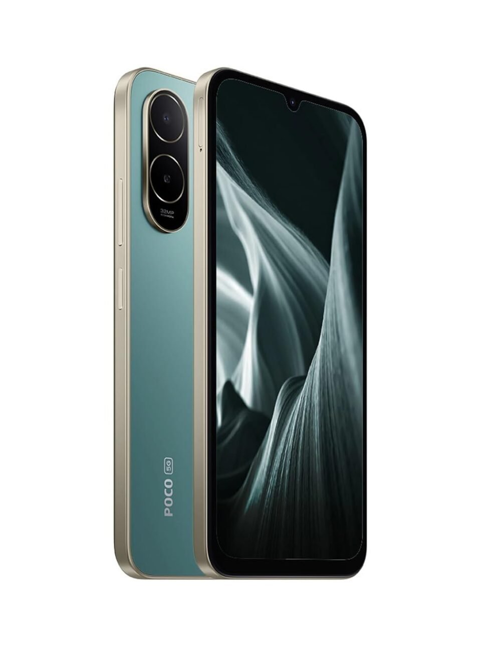 Poco C85X 5G Smartphone, Emerald Green, 4GB RAM, 64GB Storage