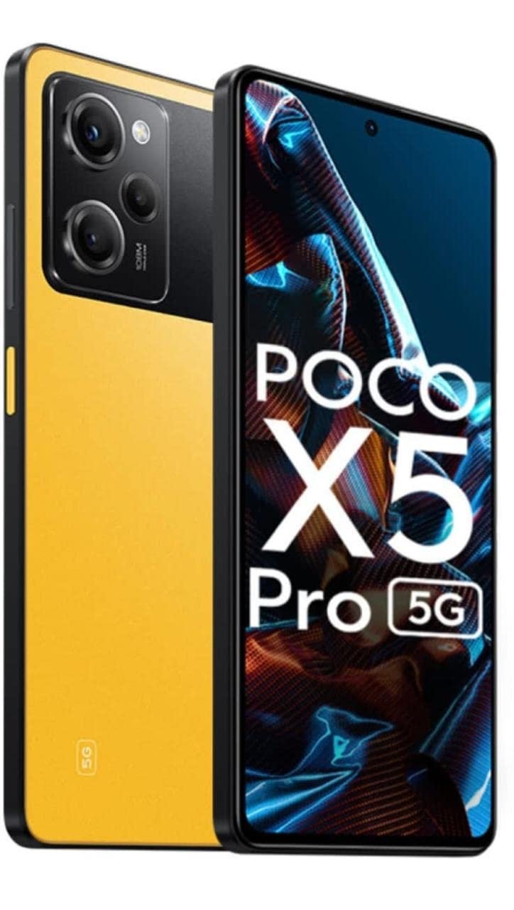 POCO X5 Pro 5G (Yellow, 256 GB) (8 GB RAM)