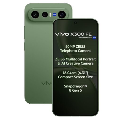 vivo x300 fe vivo X300 FE 5G (Urban Olive, 12GB RAM, 256GB Storage)
