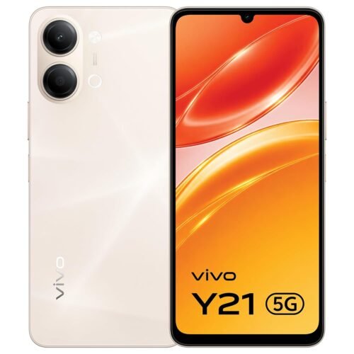 vivo y21 vivo Y21 5G (Straw Gold, 6GB RAM, 128GB Storage)